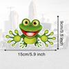 DS11# 15x9cm Funny Frog Car Sticker Cute Decal For Car Truck Van SUV Window Wall Cup Laptop Motorcycle Car Accessories