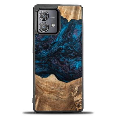 Bewood Unique Case for Motorola Edge 40 Neo - Planets - Neptun