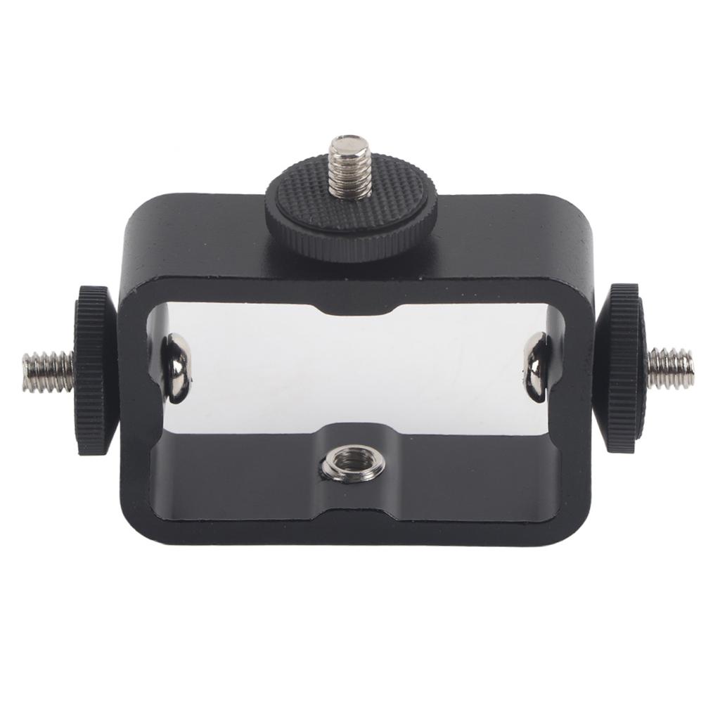 3 in 1 Square Mobile Phone Mount Adapter Fill Light Holder Bracket for Live Broadcast