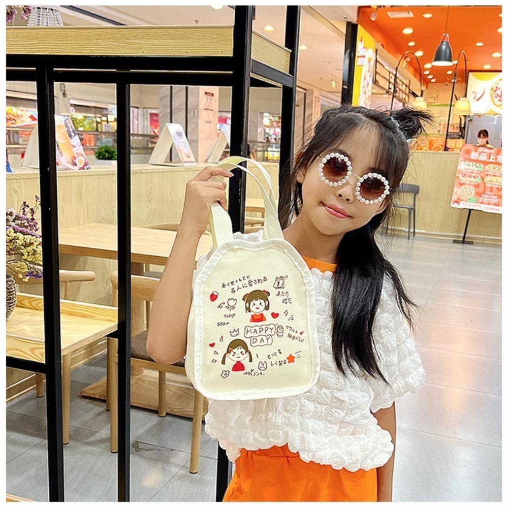 Печать Симпатичная Холщовая Сумка Прочная Сумочка Прекрасная Сумка С Рисунком Мультфильма