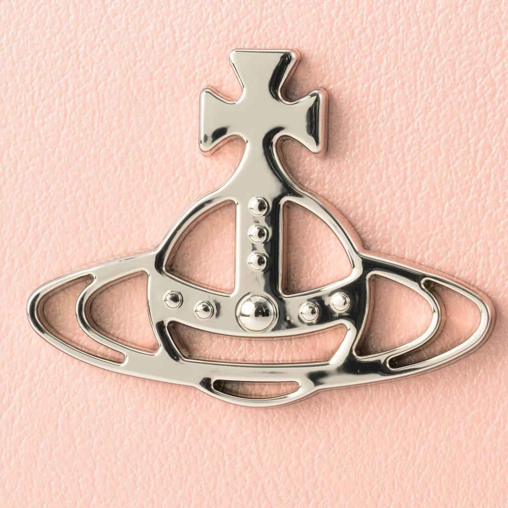 Круглый кошелек на молнии Vivienne Westwood (L0038 G401) розовый (51050022 L0038 G401)