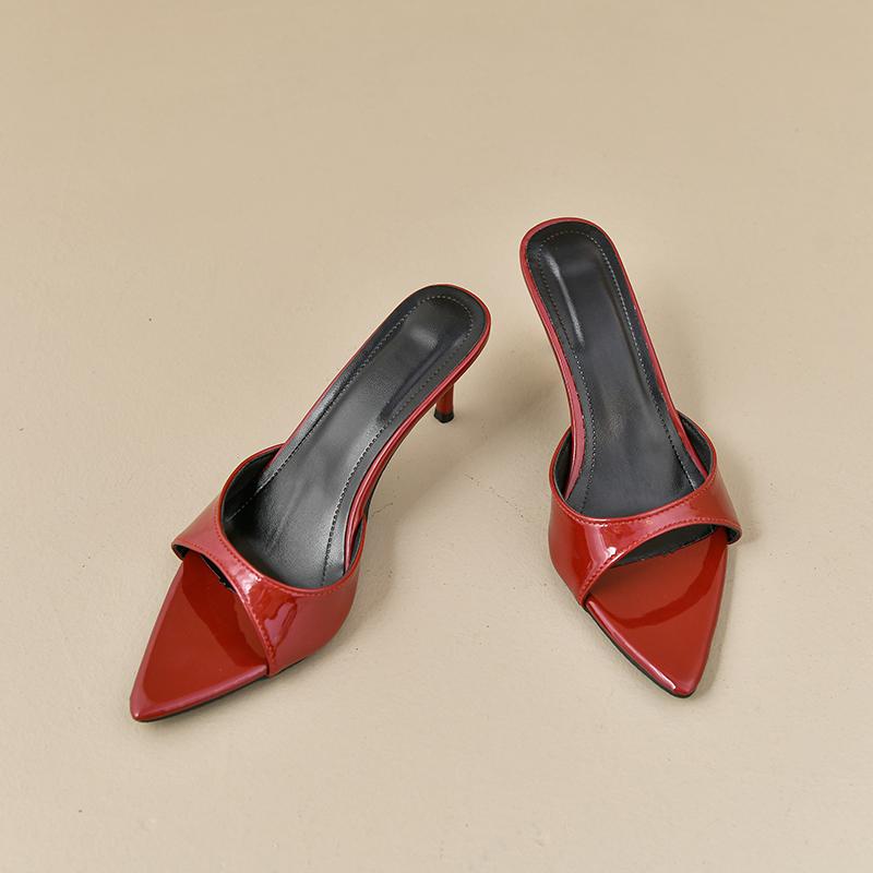 Women's High Heels Summer Women Fashion Classic Pointy Open Toe Stiletto Heels Sexy Women's Party Women's Sandals