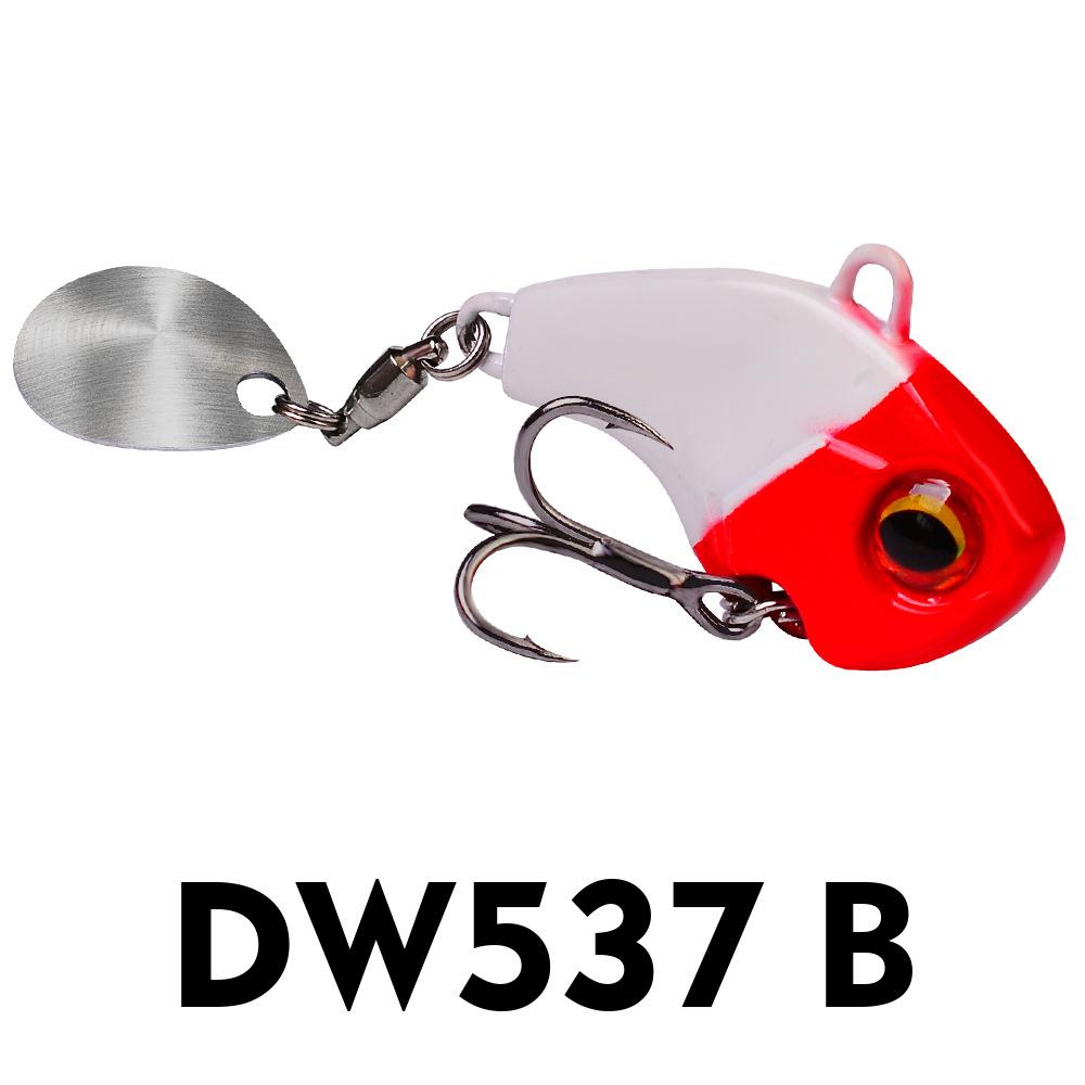 Mini VIB Long Throw Sub Bait с блестками Погружная вращающаяся вибрирующая приманка с блестками Bionic Bait