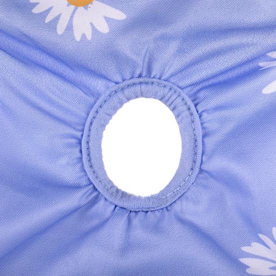 Хлопковые подгузники для щенков с красивым цветочным узором, гигиенические трусики для собак, подгузники для собак, принадлежности