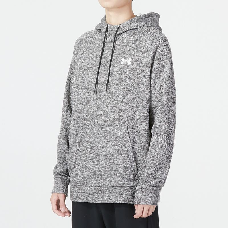 Under Armour Толстовки Мужские Серые С капюшоном Умеренный Обычный Унисекс 1373405-001