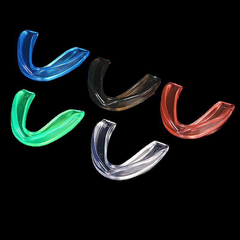 Спортивная защита зубов Санда Тхэквондо Бокс Защитное снаряжение Силиконовая защита зубов ЭВА Комплект против износа и храпа