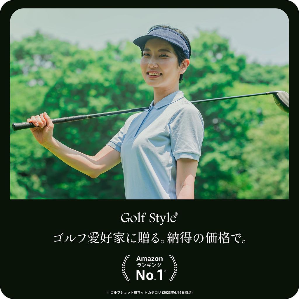 GolfStyle Большой коврик для гольфа 100 x 150 см Модель под наблюдением PGA Pro Коврик для практики гольфа Практика свинга В помещении На улице Искусственный газон ПВХ Отдельный предмет