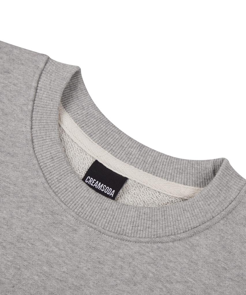 CREAM SODA LAB Street Jam Gray Sweatshirt