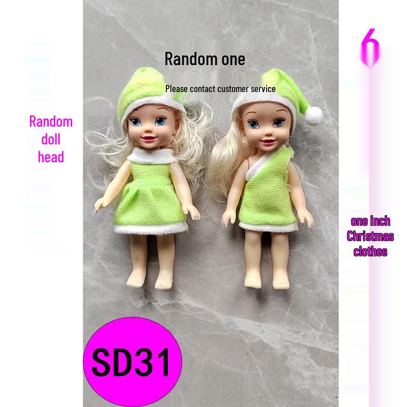 Рождественский набор одежды для кукол BJD и Reborn - Мода ограниченной серии для детей