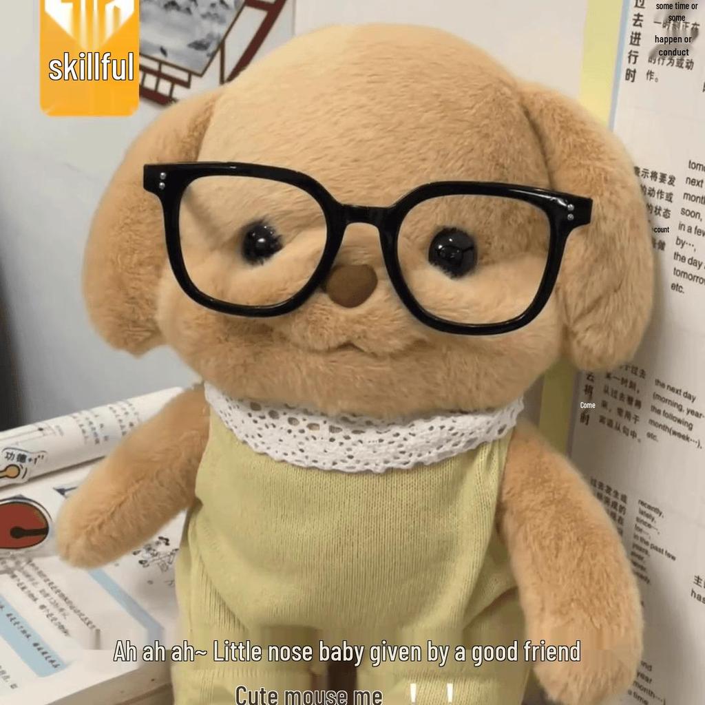 Сенбей Милый Пудель Плюшевая Игрушка Кукла для Дня Рождения Девочки