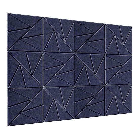 12 шт. звукоизоляционная стеновая панель самоклеящаяся звукопоглощающая высокоплотная толстая акустическая пенная панель шумоподавляющая настенная декоративная плитка