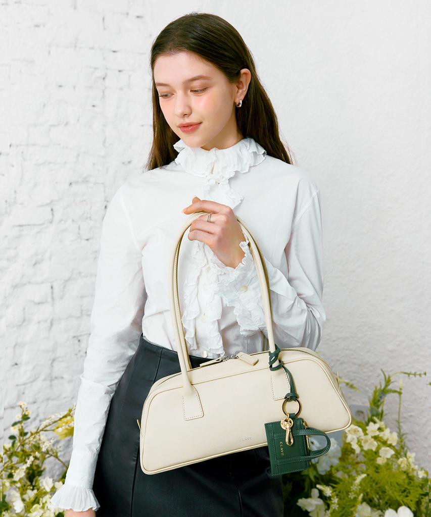 Clave Ruby Ivory Shoulder Bag