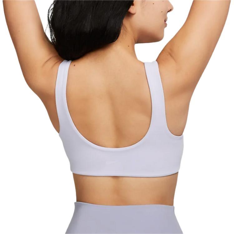 Nike Спортивное нижнее белье женское фиолетовое средняя поддержка FB3240-536