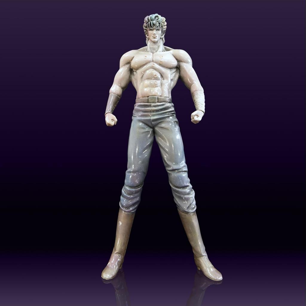 Fist of the North Star Kenshiro Soft Vinyl Kit Reprint Edition Scale Soft Vinyl Unpainted Assembly Kit 1/8 1/8
