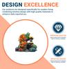 Artificial Coral Decor for Aquarium Resin Fake Reef Rocks Eco-Friendly Fish Tank Ornaments for Freshwater and Saltwater