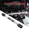 Motorcycle Handlebar Balance Cross Bar Multifunctional Motorcycle Styling Handlebar Balance Bar Adjustable Rod For 2.2cm/0.86in