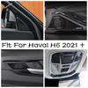 Для Haval H6 - 2024 Рамка динамика стойки А / Динамик двери / Накладка на ручку двери Динамик / Металлическая накладка на плафон освещения
