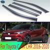 For Toyota C-HR CHR 2016 2017 2018 Plastic Exterior Visor Vent Shades Window Sun Rain Guard Deflector 4pcs