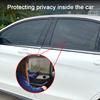 1 Pair Car Rear Window Sunshade UV Protect Shield Mesh Prevent Mosquito Sunshine Privacy Protection Elastic Folding Curtain for Most Vehicles Sedans