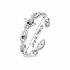 Unique Turkish Ring Adjustable Blue Zircon Ring Lucky Demon Eye Open Ring  Gift