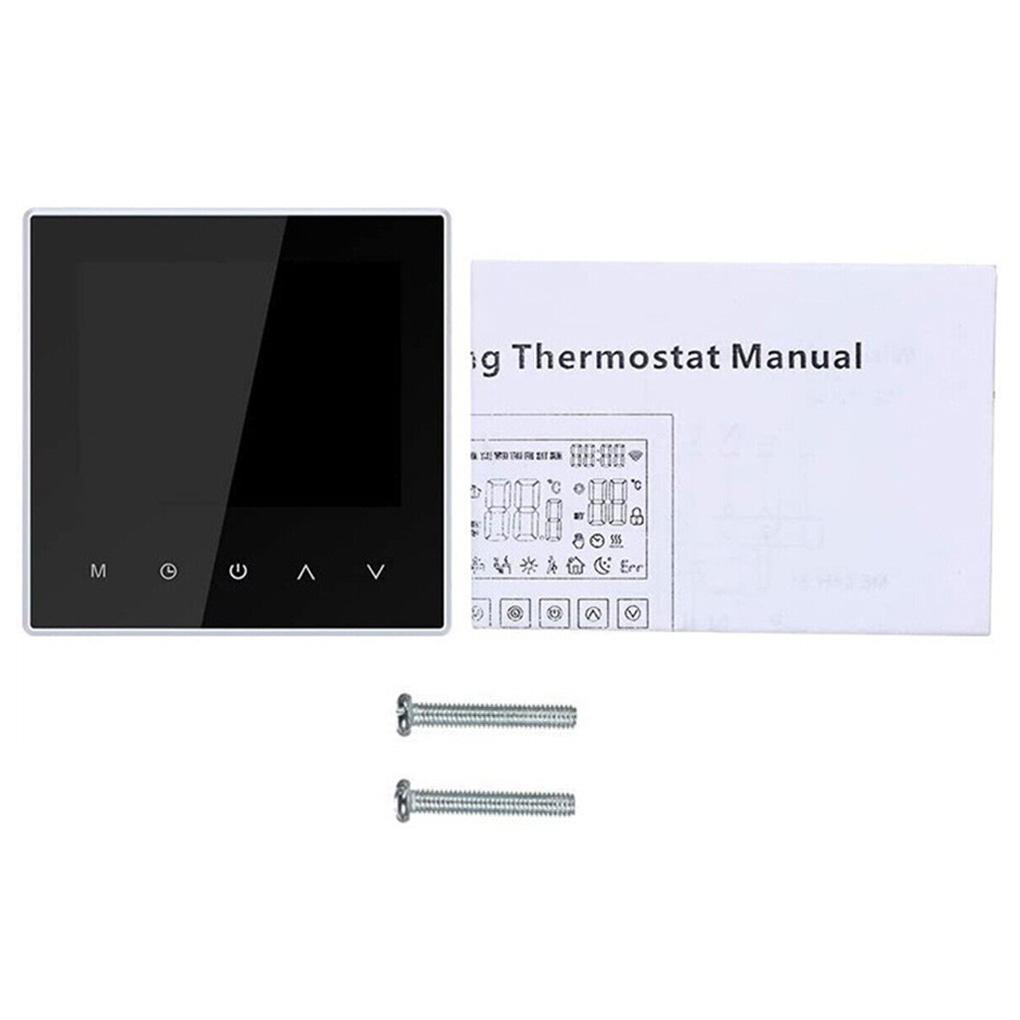 Датчик температуры пола для внутреннего обогрева, ЖК-дисплей, сенсорный экран, датчик температуры, профессиональный умный термостат для дома, тип 2