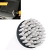 Electric Scrubber Brush Kit Plastic Round Cleaning Brush for Carpet Glass Car Tires Nylon Brushes 4inch Car Detailing