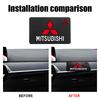 Car Dashboard Sticky Anti-Slip PVC Mat Silicone Anti-Slip Storage Mat For Mitsubishi Ralliart Outlander Pajero Lancer ASX