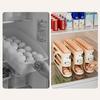 Plastic Egg Roller Rack Large Capacity Refrigerator Egg Storage Box Egg Dispenser  Household