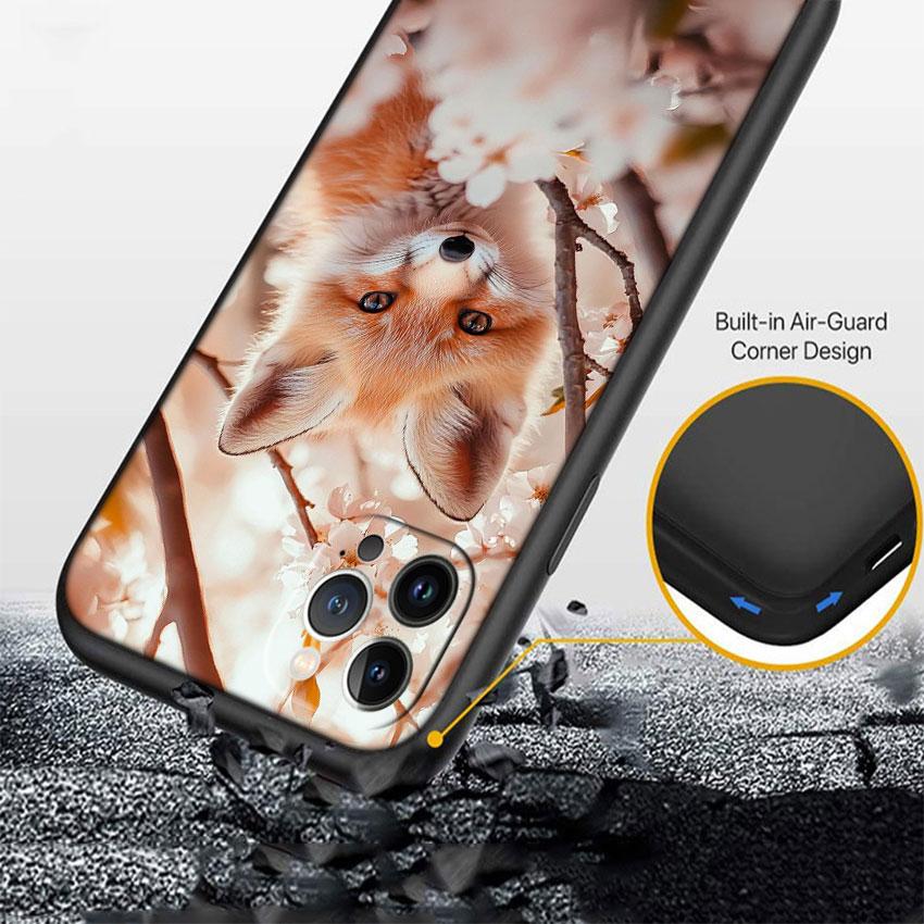 BF60 Fox забавный Арт Чехол для телефона для Samsung Galaxy M06 M15 M16 M35 M55 M56 A36 A42 A50 A50S A51 A52 A32 A33 A05 A05S A06 A16 A20