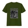 Mens Sunn O Black One T Shirt Slim Fit XX Large vintage Washed homme Top For Everyday Wear Stretched Comfortable Soft