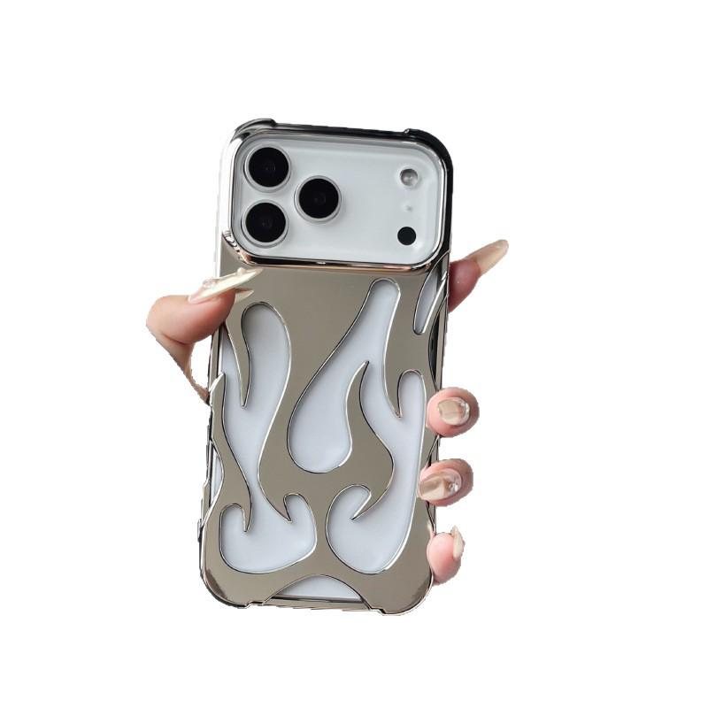 Чехол для телефона Flame Vent для iPhone 17 Pro Max, 16 Pro, 15 Pro - Стильный парный дизайн для мужчин и женщин