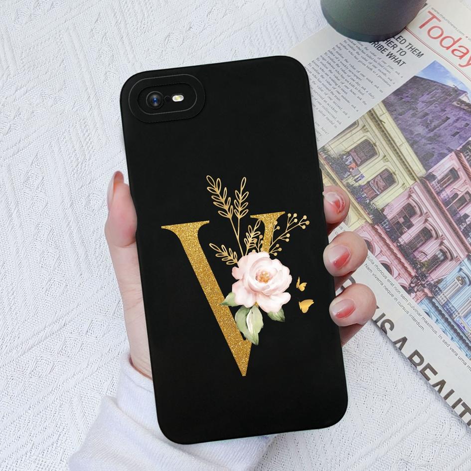 Для OPPO Realme C11 C12 C15 C33 C17 C35 C20 C30 Роскошный защитный квадратный жидкий силиконовый чехол из мягкого ТПУ с цветочными буквами для Realme Funda Coque, бампер