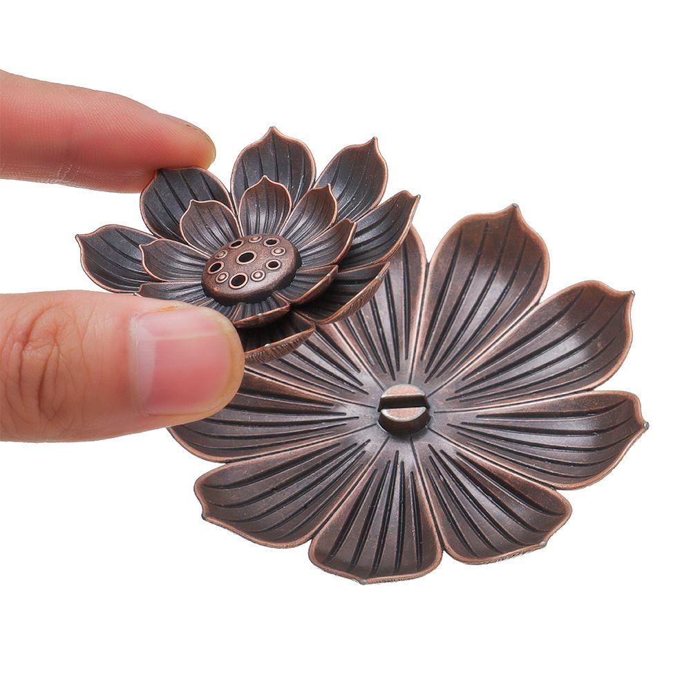 Line Incense Plate Home Decor Incense Holder Joss-stick Inserted Incense Burner Buddhism Lotus