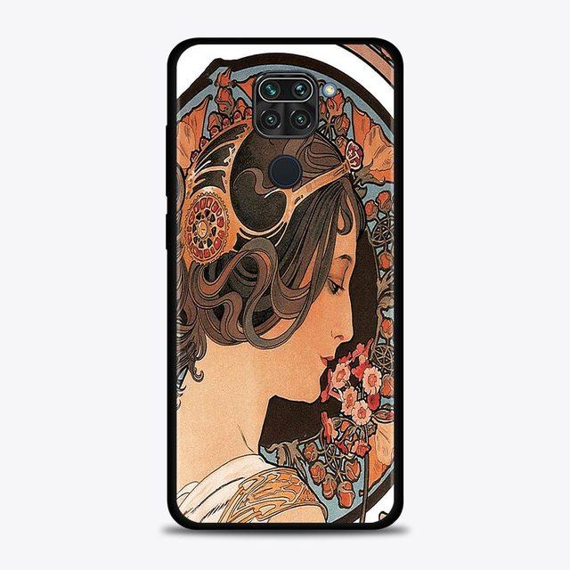 Чехол для Xiaomi Redmi Note 11 9 8 10 Pro 9s 8t 7 10pro Max, чехол для Redmi 11 9 9c 9a 8 8a 7 7a, художественный постер Альфонс Муха тонкий