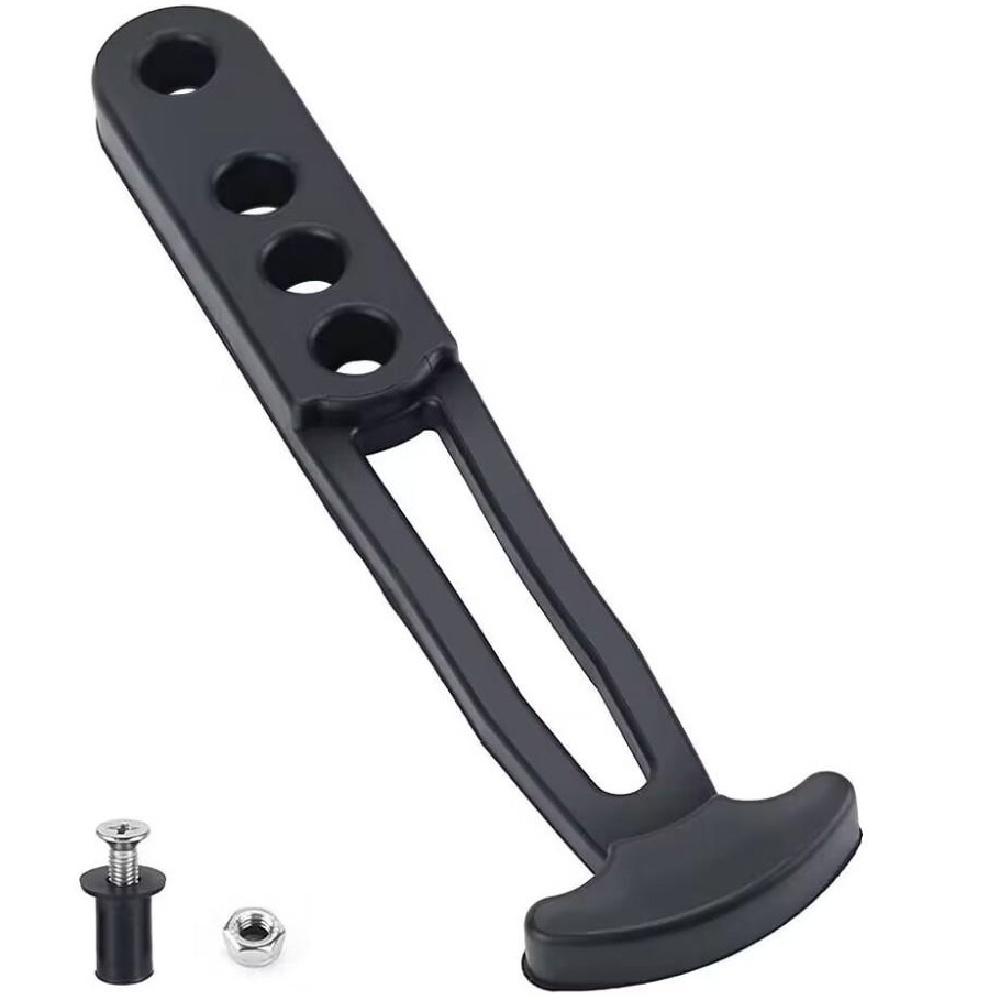 Ремень для телескопической лестницы на лодке, резиновая защелка морского класса с 3 регулируемыми монтажными отверстиями для 2-ступенчатой, 3-ступенчатой или 4-ступенчатой лестницы 