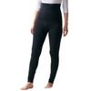 Belle Maison Warm Cotton Blend Leggings with Belly Size S Women's Warmer, Hotcot, Black,