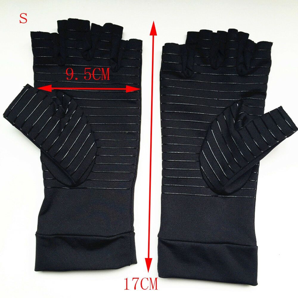 Ревматоидный уход за суставами Компрессионные перчатки от артрита Медная перчатка Напульсник Облегчение боли в пальцах