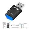 AX900 WiFi 6 USB-адаптер Беспроводная сетевая карта без драйверов 2,4 ГГц и 5 ГГц Двухдиапазонный 900 Мбит/с USB WiFi-донгл для ноутбука Windows 7 10 11