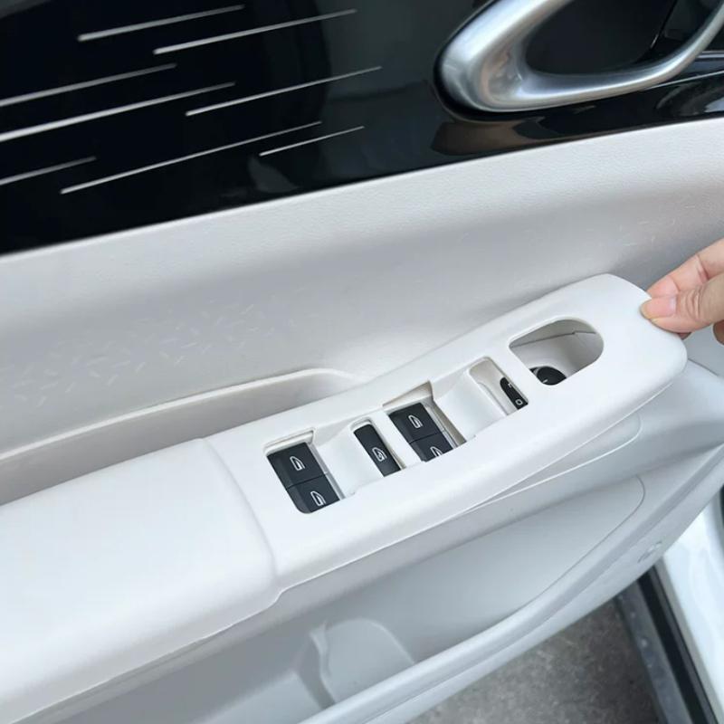 Для Geely EX2/Xingyuan 2026 TPE Панель Защиты Подлокотника Двери Антигрязевая Защитная Крышка Аксессуары для Модификации Салона Автомобиля