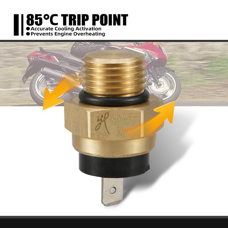 37760-MT2-003 Radiator Fan Thermo Switch for Honda CBR1000F CBR1100XX CBR600F2 F3 F4 F4i CBR900RR VT750 VT1100 VFR750 VFR800