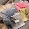 100% Wool Luxury Brands Classic England Style Women Scarf Fashion Stripe Plaid Scarves Tassel Shawls Pashmina Lady Wrap 30*180Cm