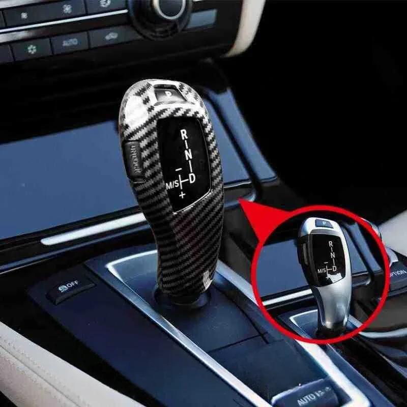 Для BMW F30 F10 F15 F07 F20 F21 F22 F32 F34 F35 5GT Автомобиль Углеродное Волокно ABS Рамка Панели Переключения Передач Чехол Ручки Переключения Передач Накладка Головки