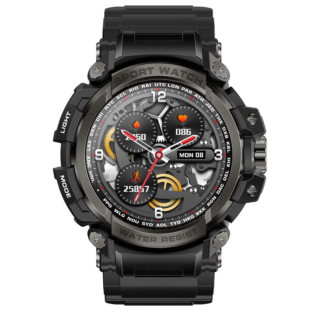 LC16PRO 1,32-дюймовый монитор сердечного ритма, браслет для занятий спортом на открытом воздухе, совместимый с Bluetooth, умные часы для звонков