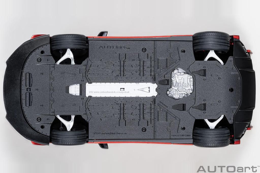 AUTOart AUTOart Liberty Walk Works Lamborghini Huracan GT Hyper Red Completed Product 1/18 LB-Silhouette