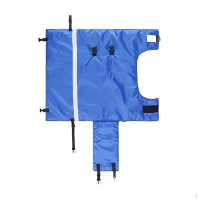 Теплозащитное пальто для теленка, одеяло для животных из ткани Оксфорд, мягкая, непромокаемая одежда для коров, домашний скот