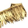 2Meters Spray Golden Rooster Tail Feather Trim Ribbon Dyed Silver Pheasant Feathers Dress Accessories Carnival Plumes Decoration