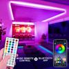 RGB Led Room Light Music Sync Led Strip Lights APP and Remote Control Flexible Ribbon Tape for Home TV Backlight Diode Lighting