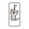 Силиконовый чехол для Xiaomi Redmi 9 Redmi9 Чехол Задняя крышка Coque Funda Оболочка Мягкий Черный ТПУ Милый Мультяшный Чехол-сумка для телефона Бампер Защитный