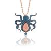 Ожерелье Ankebut Ожерелье-паук с бирюзовым цирконием