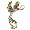 New Beautiful Enamel Phoenix Brooch Pin Women And Men Suit Accessories Legend Bird Design